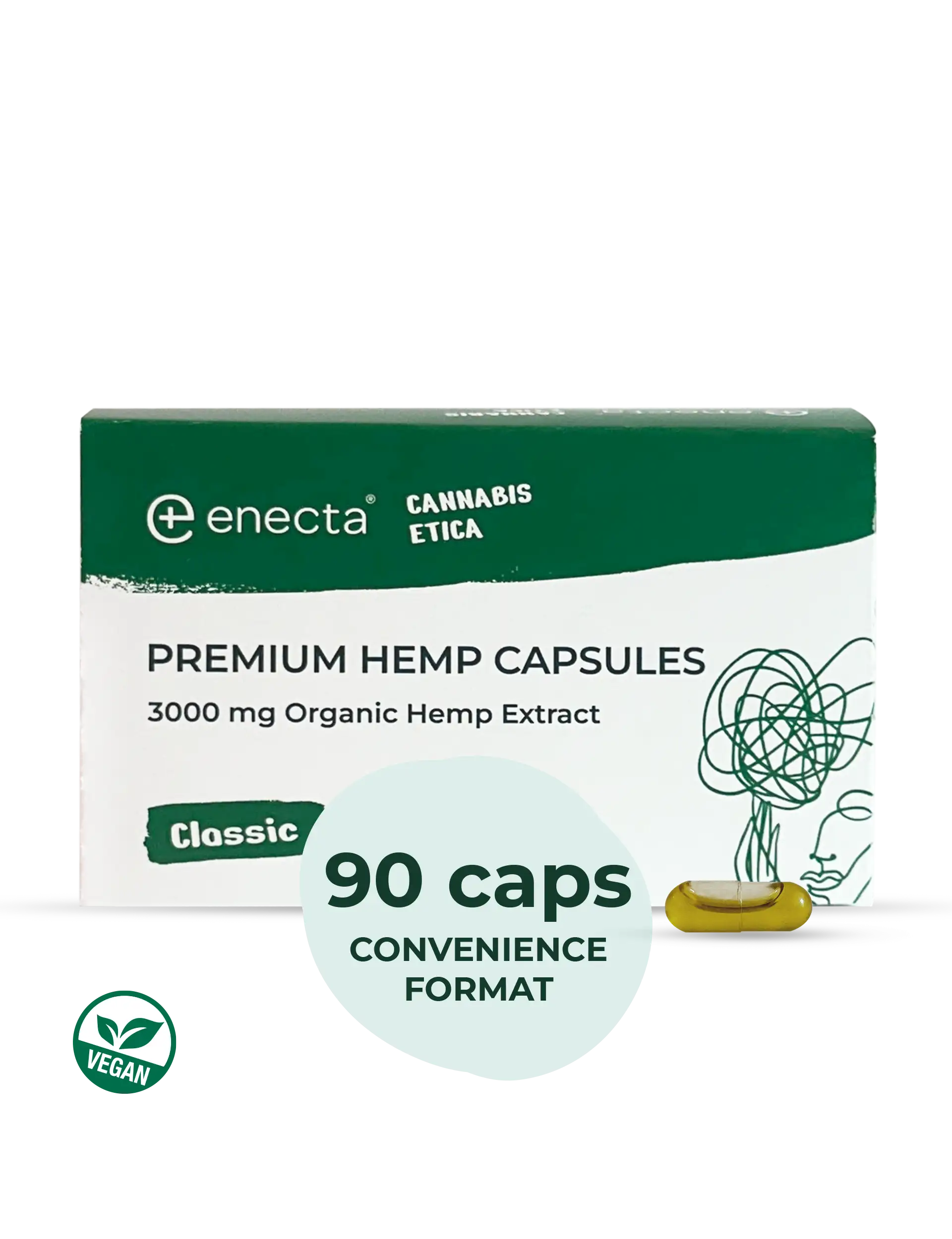 Premium Hemp Extract CBD Capsules - Image 3
